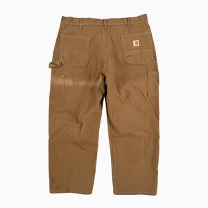 Vintage Carhartt B01-BRN Double Knee Pants 40x30 Made in USA Union Made Workwear